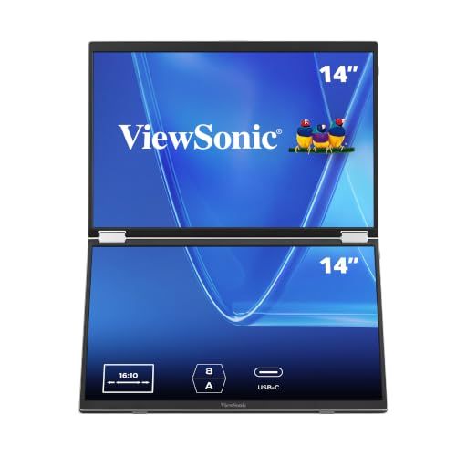 TLDR Review: ViewSonic VG1457 Portable Double Screen