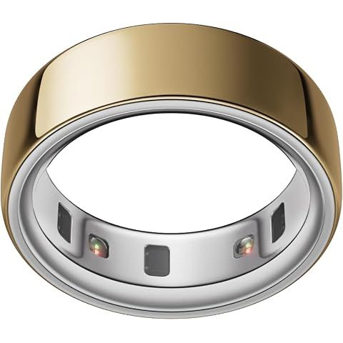 OURA Ring 4 Smart Ring - Gold - Size 7 | Sleep, Activity, Women’s Health, AI Adviso...
