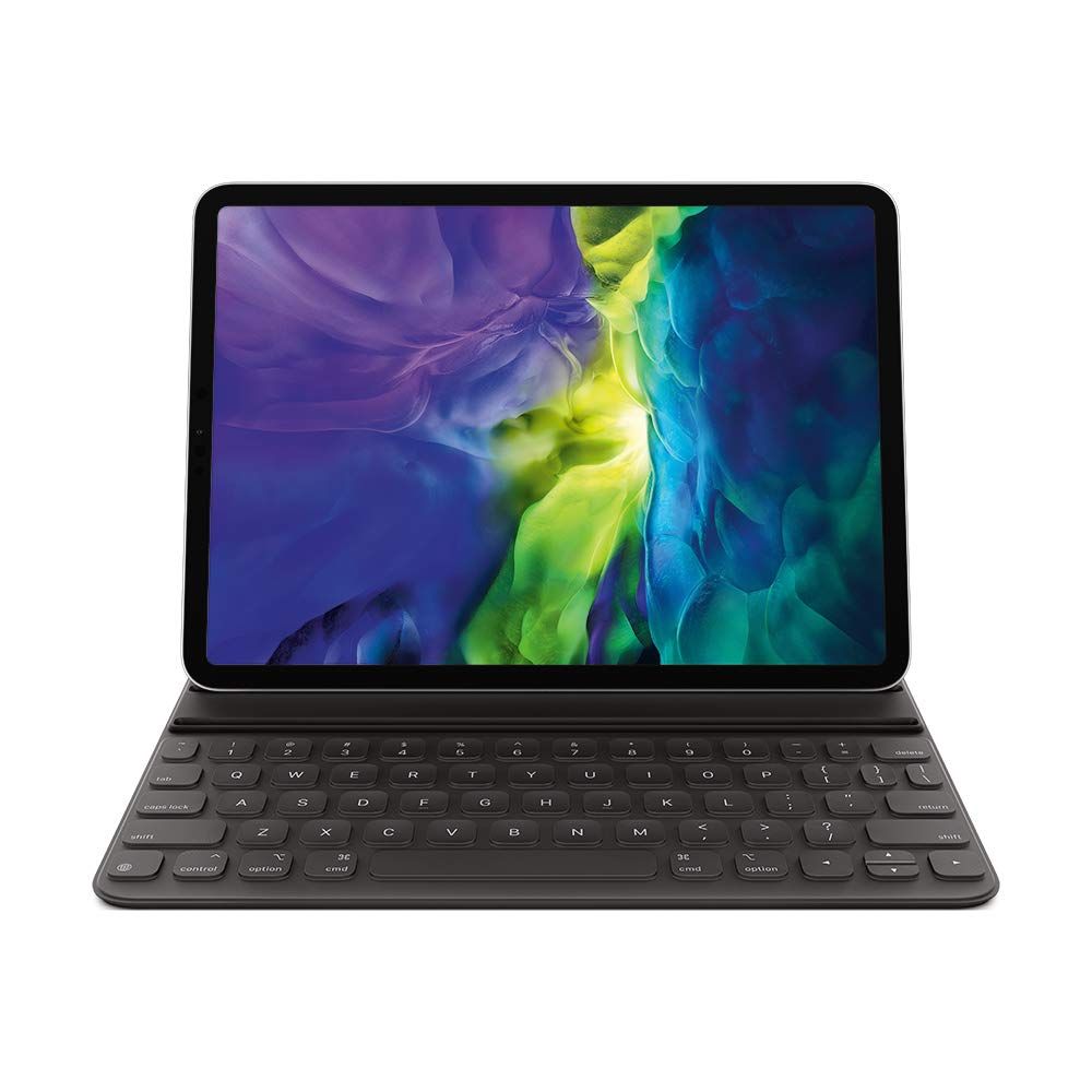 Apple Smart Keyboard Folio: iPad Keyboard case for iPad Pro 11-inch (1st, 2nd, 3rd, 4th Generation) and iPad Air (4th, 5th Generation), Two Viewing Angles, Front Back Protection, US English - Black US English Black