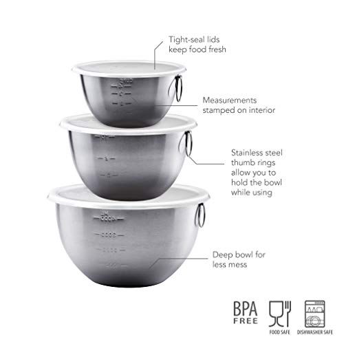 Tovolo Mixing Bowls with Lids - Image 2