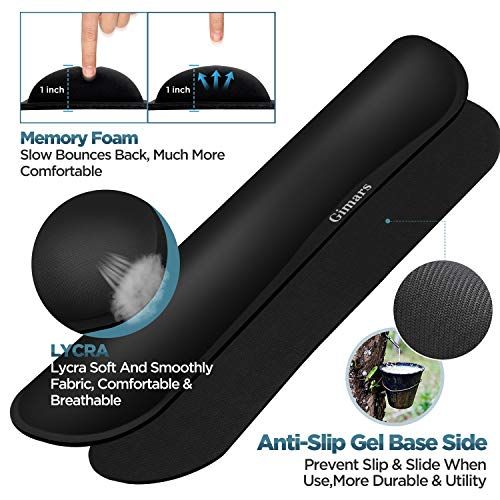 Gimars Gel Memory Foam Keyboard Wrist Rest - Image 3
