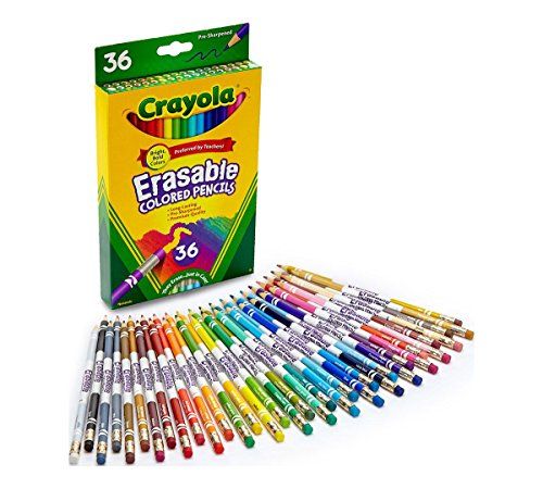 Crayola Erasable Colored Pencils, 36 Count - Image 4