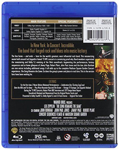 Led Zeppelin - The Song Remains the Same - Image 2
