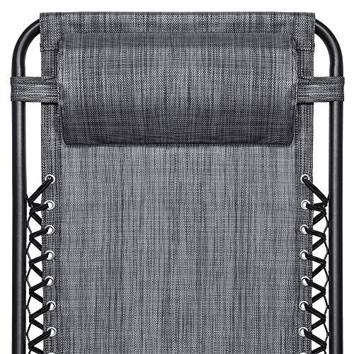 Zero Gravity Lounge Chairs - Gray - Image 6