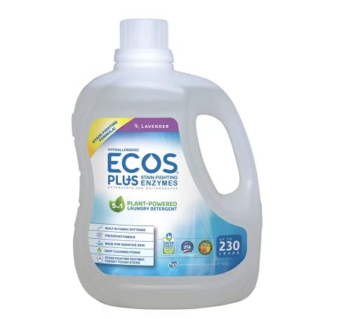 ECOS Plus with Stain-Fighting Enzymes Laundry Detergernt - 210 fl. oz.