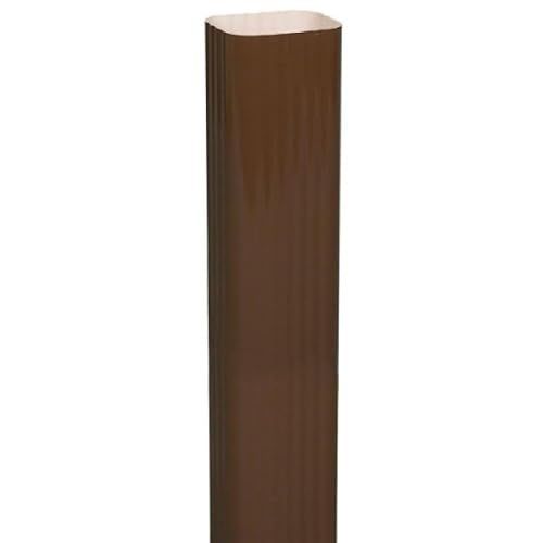 Spectra Metals Brown Downspout