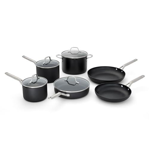 Select by Calphalon Hard-Anodized Nonstick 10-Piece Cookware Set