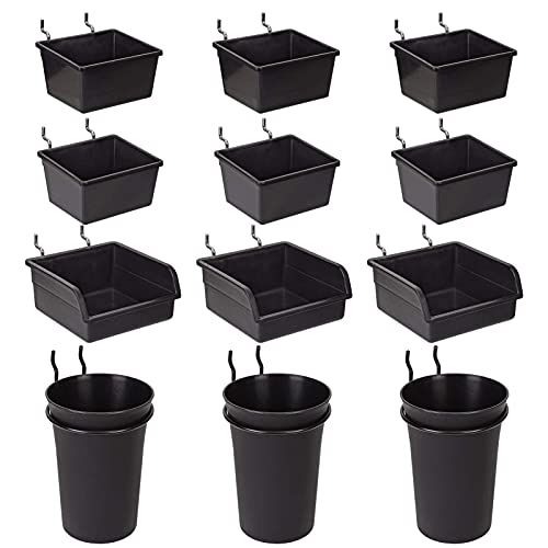 G.CORE Pegboard Bins and Hooks 12 Pack - Image 8