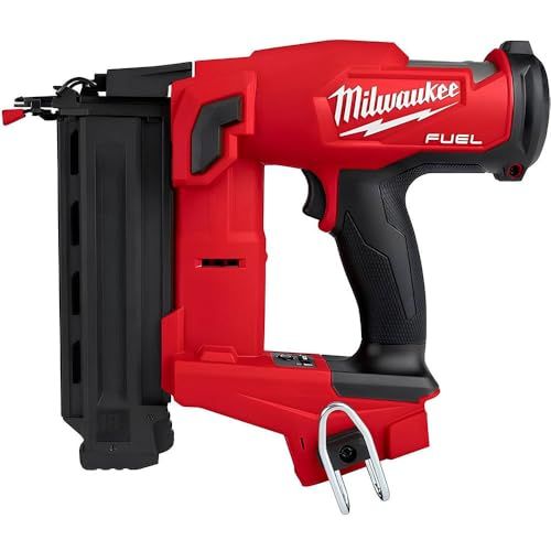 Milwaukee Cordless Brad Nailer 18-Volt Lithium-Ion Brushless Electric Belt Hook