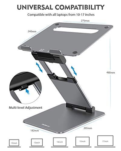 Nulaxy Adjustable Laptop Stand - Image 3