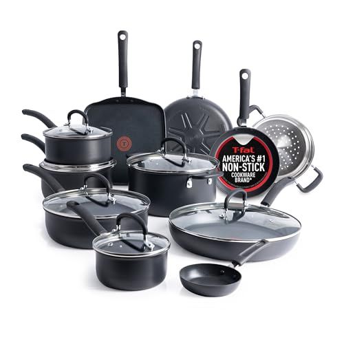 T-Fal Pure Cook Nonstick Aluminum 12-Piece Cookware Set