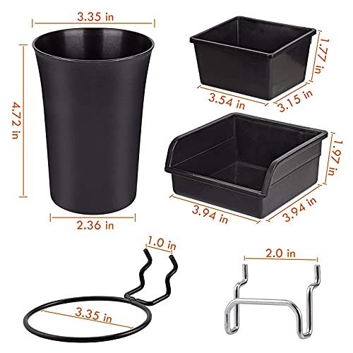 G.CORE Pegboard Bins and Hooks 12 Pack - Image 2