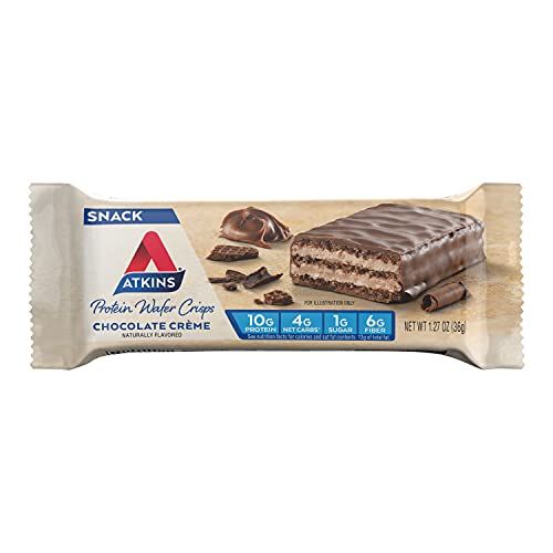 Atkins Chocolate Crème Protein Wafer Crisps - Image 2
