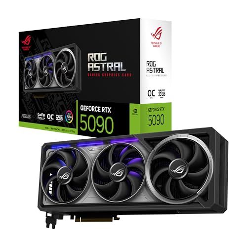 ASUS ROG Astral GeForce RTX 5090 32GB GDDR7 OC Edition Gaming Graphics Card