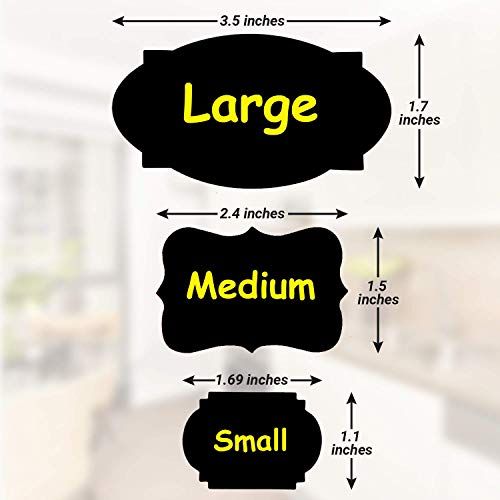 Chalkboard Label Stickers with Chalk Markers - Image 8
