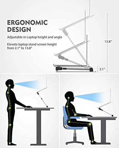 Nulaxy Adjustable Laptop Stand - Image 2