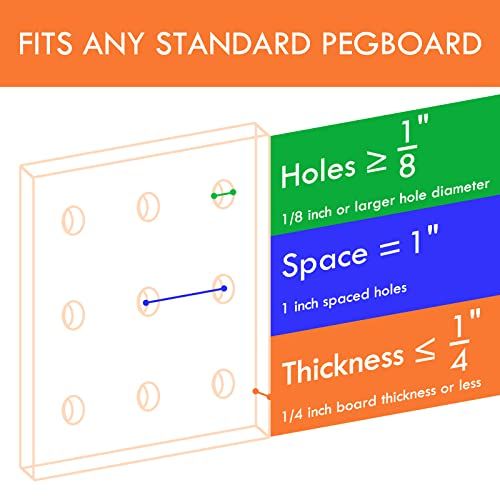 G.CORE Pegboard Bins and Hooks 12 Pack - Image 4