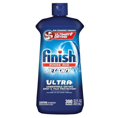 Finish Jet-Dry Ultra, Etch-Protector, Dry and Shiny Dishes, Superior Spot Protec