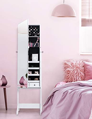 Nicetree Jewelry Cabinet with Mirror - Image 5