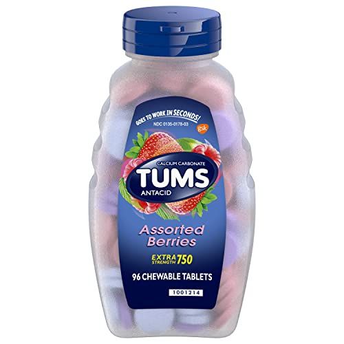 Tums Extra Strength Calcium Supplement Tablet, 750