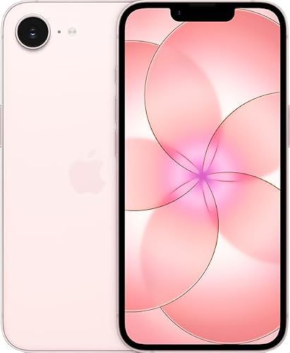 Apple iPhone 17e, 256GB, Soft Pink - Unlocked (Renewed)