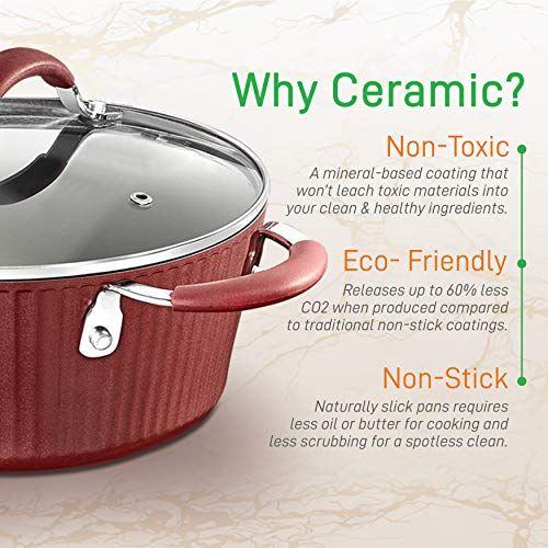 NutriChef 11 Pc Cookware Set - Image 4