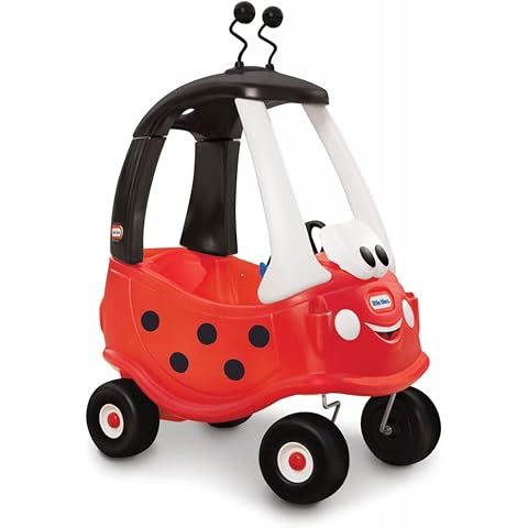 Little Tikes Ladybug Cozy Coupe Ride-On Car - Amazon Exclusive (Multi color), 91cmx...