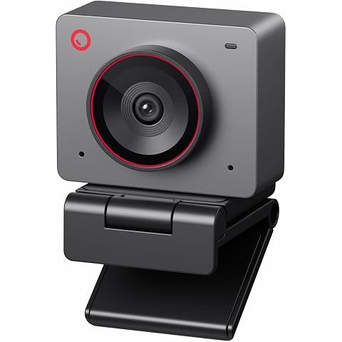 OBSBOT Meet 2-4K Webcam for PC with 1/2" Sensor, AI Framing & Autofocus, Beauty Mod...