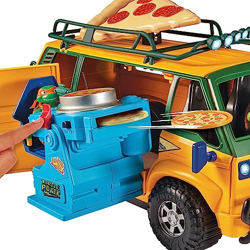 TMNT Pizza Fire Delivery Van - Image 3