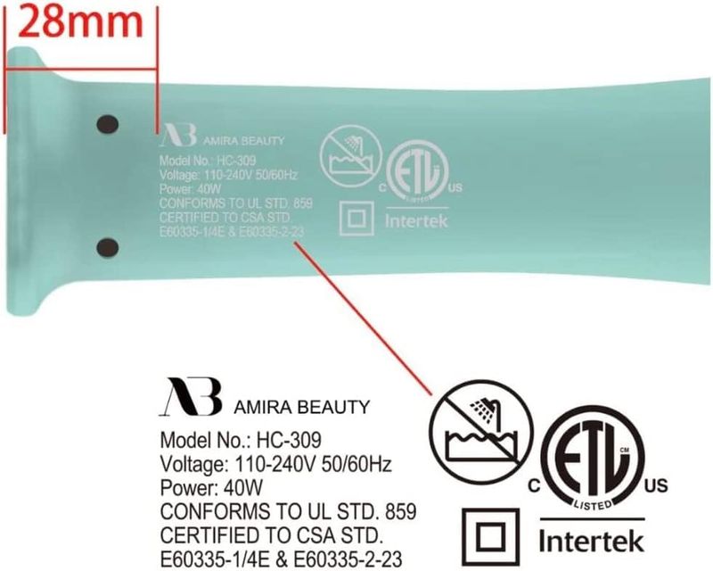 Amira Beauty Rotating Curling Iron - Image 7