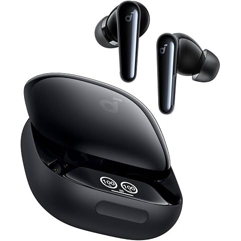 Soundcore Liberty 4 Pro by Anker, Noise Cancelling Wireless Earbuds, 7-Sensor and R...