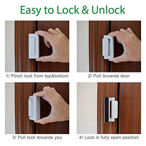 Childproof Door Reinforcement Lock (2 Pack) - Image 5