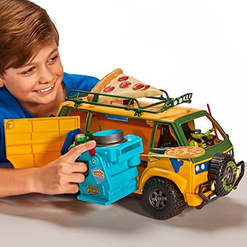 TMNT Pizza Fire Delivery Van - Image 4