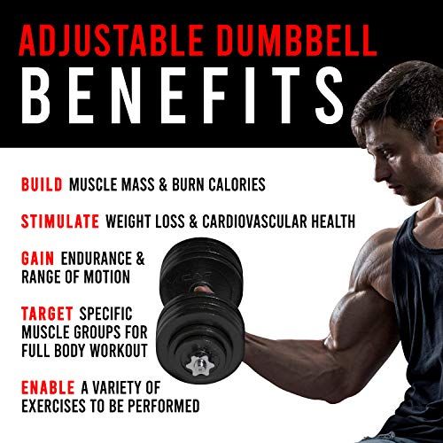 CAP Barbell Adjustable Dumbbell Set - Image 6