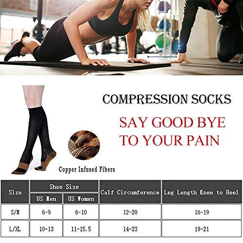 Copper Compression Socks 20-30mmHg - Image 2