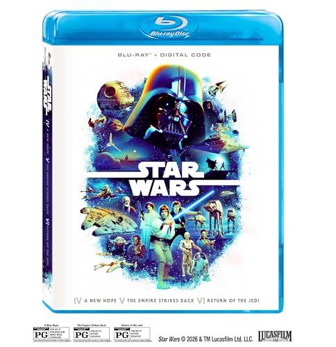 Star Wars Trilogy Blu-ray for $35.54!