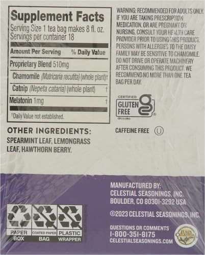 Sleepytime Wellness Tea with Melatonin - Image 3