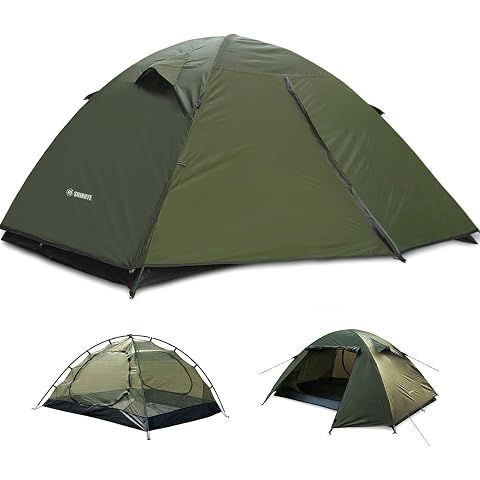 ShinHye Backpacking Tent 2/3/4 Person - Ultralight Dome Portable Tents for Camping ...