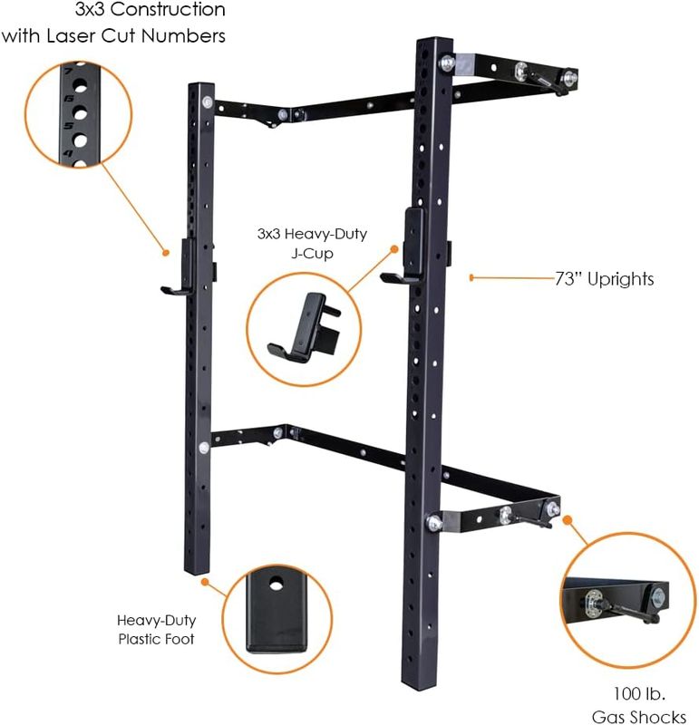 PRx Performance Profile PRO Squat Rack - Image 6