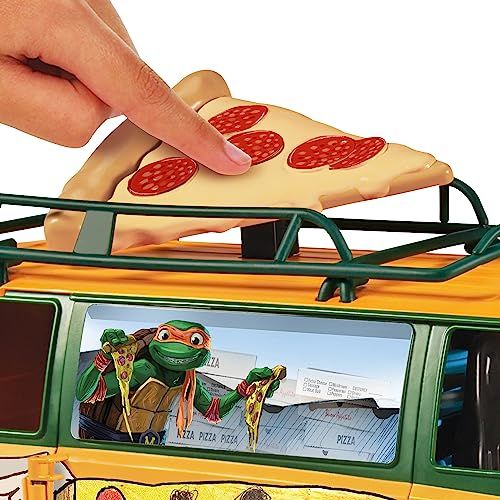 TMNT Pizza Fire Delivery Van - Image 8