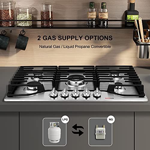Thermomate 36 Inch Gas Cooktop - Image 4