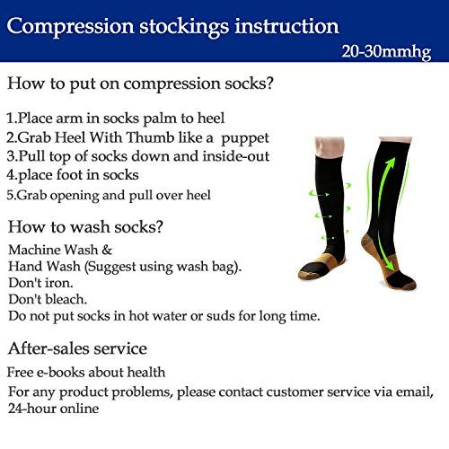 Copper Compression Socks 20-30mmHg - Image 3