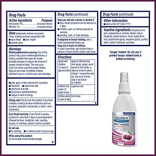 Mucinex InstaSoothe Sore Throat Spray - Image 2