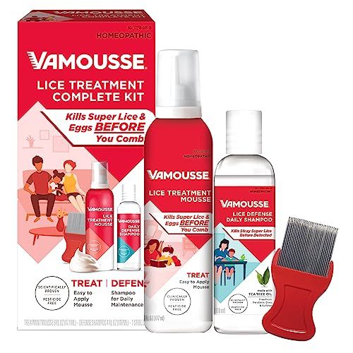 Vamousse Lice Treatment Complete Kit
