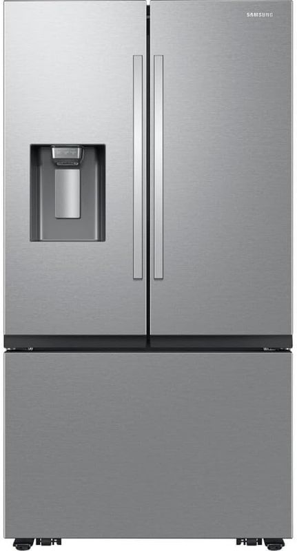 "36\" 3-Door Fridge with Ice/Water Dispenser & Freezer Ice Maker" - Image 2