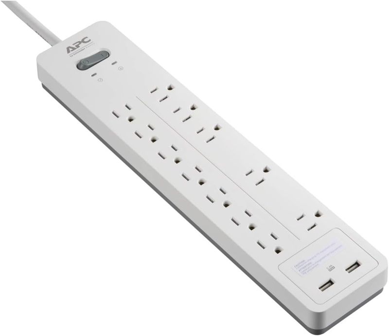 APC Surge Protector PH12U2W - Image 2
