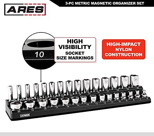 ARES Magnetic Socket Organizer Set - Image 4