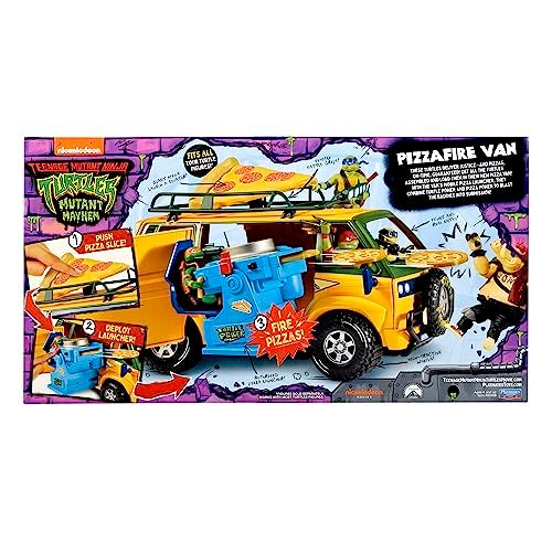 TMNT Pizza Fire Delivery Van - Image 7