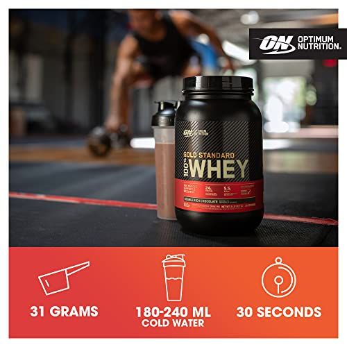 Optimum Nutrition Gold Standard Whey Protein - Strawberry - Image 4