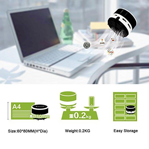 Ogrmar Mini Desktop Vacuum - Image 6